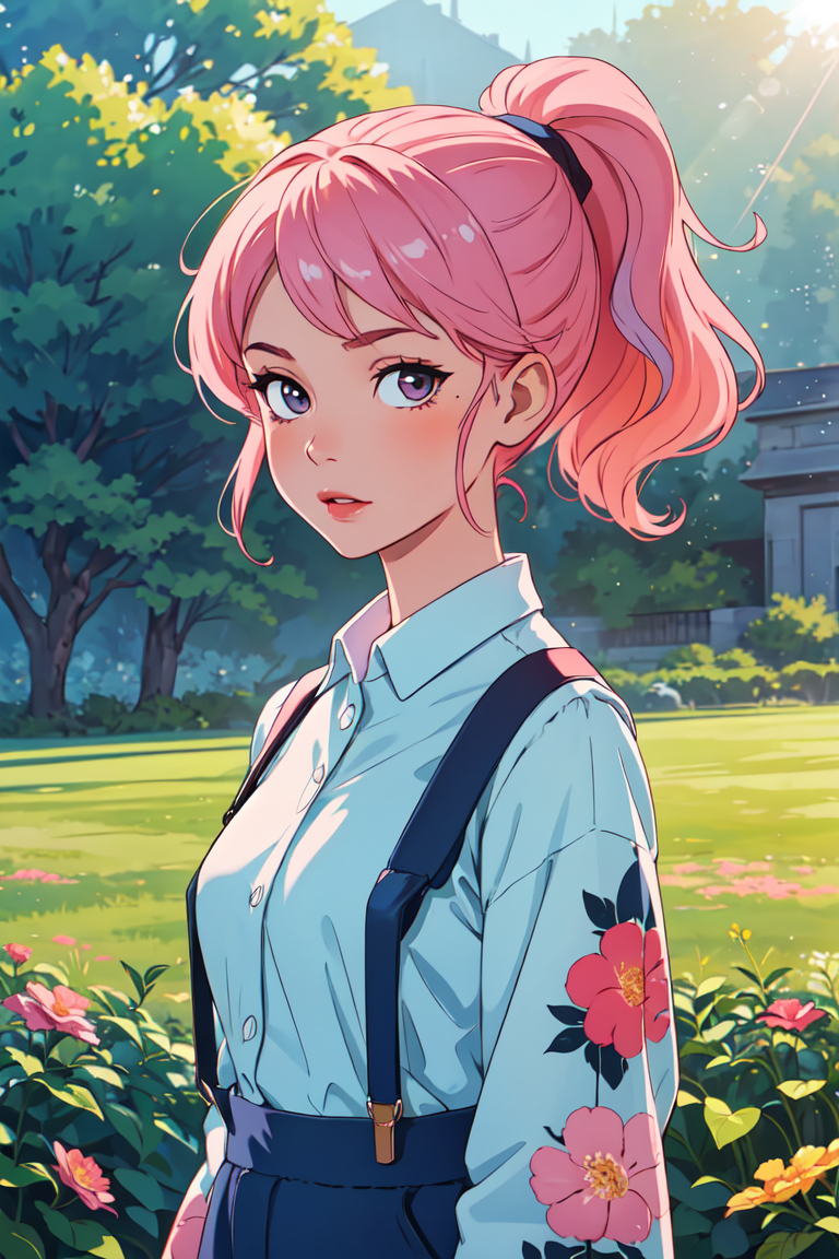 380879-2288142800-(masterpiece, best quality), 1girl,  wavy hair, looking at viewer,upper body, suspenders, floral print, ponytail,  pink hair, su.png